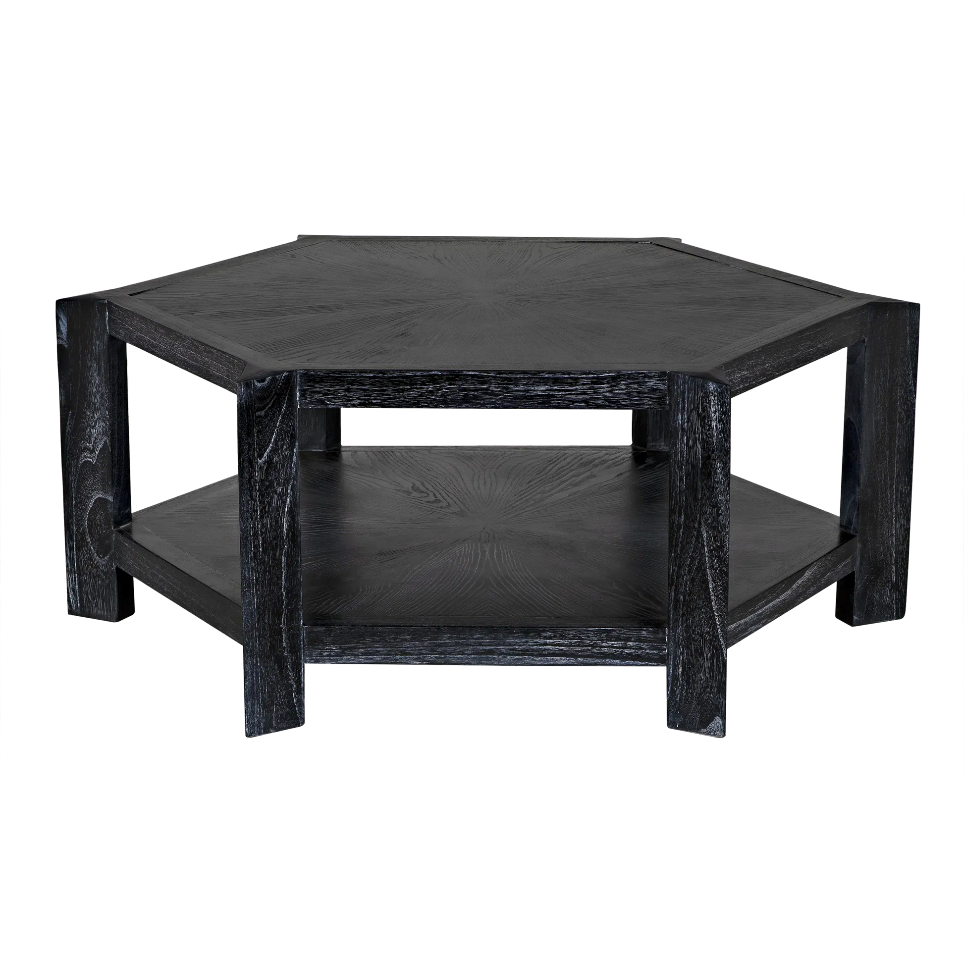 Yuhuda Coffee Table, Cinder Black by Noir-Blue Hand Home