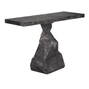 Tilden Console, Black Marble by Noir-Blue Hand Home