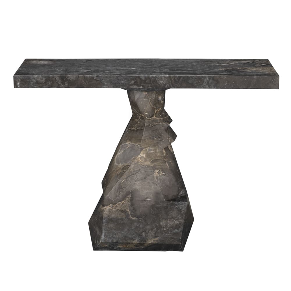 Tilden Console, Black Marble by Noir-Blue Hand Home