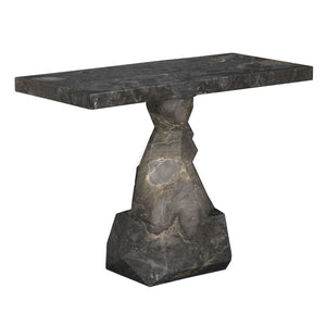 Tilden Console, Black Marble by Noir-Blue Hand Home