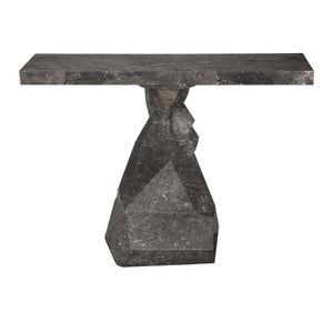 Tilden Console, Black Marble by Noir-Blue Hand Home