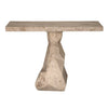 Tilden Console, White Marble by Noir-Blue Hand Home