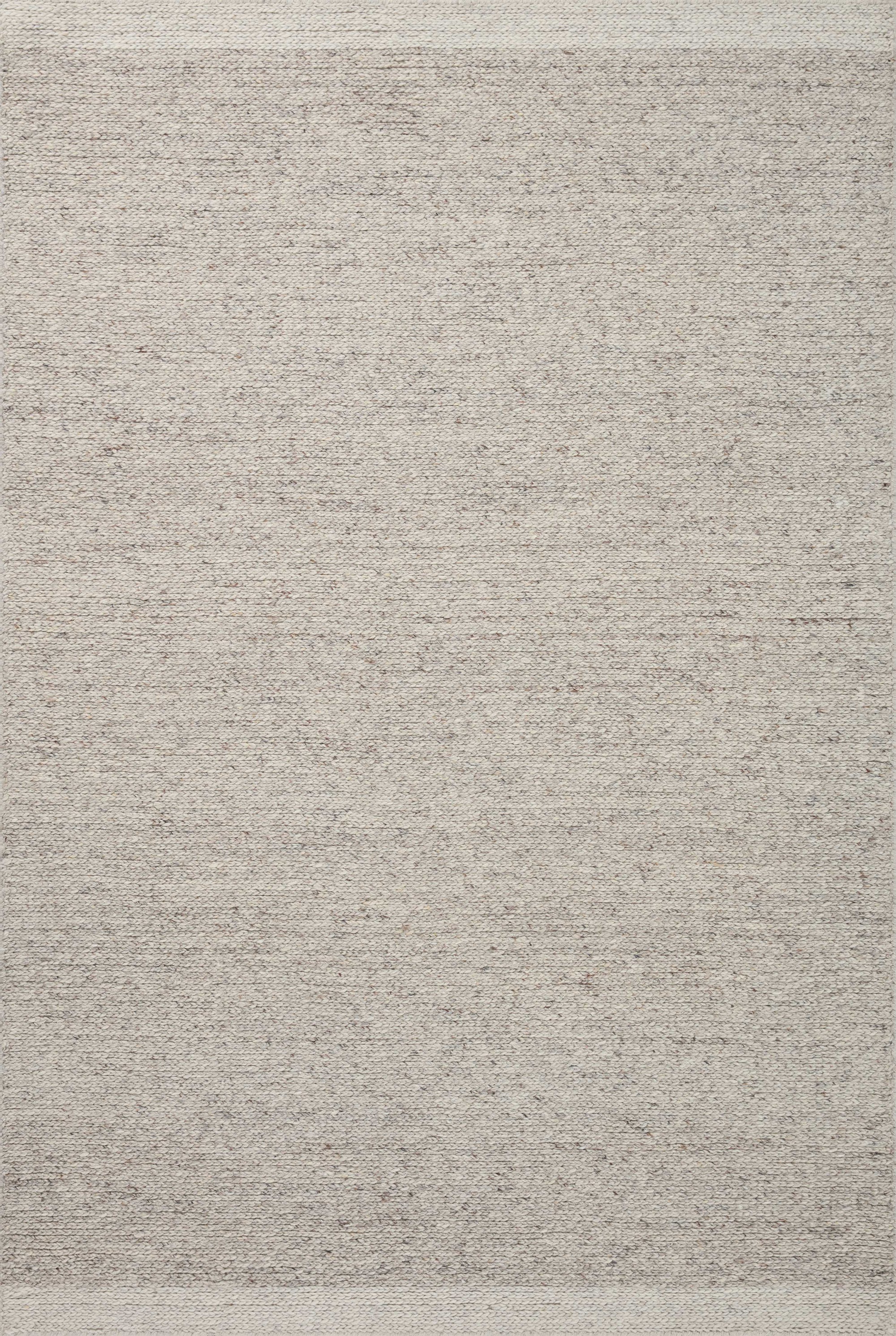 Loloi Ashby Rug Collection - Silver / Ivory - Magnolia Home by Joanna Gaines-Blue Hand Home