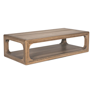 Jean Coffee Table, Oak - 66x32x18-Blue Hand Home