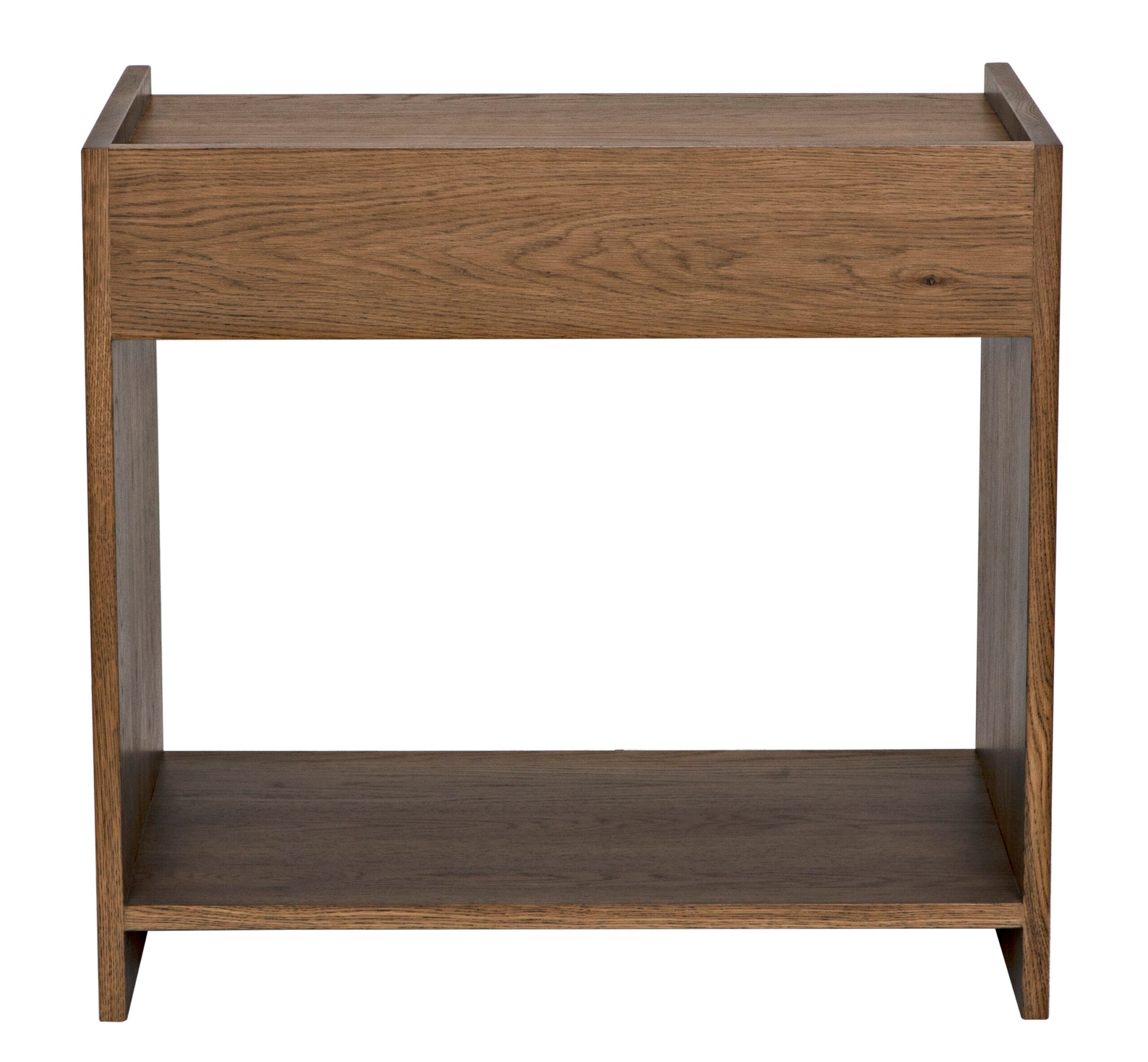 Hughes Nightstand, Oak - 30x18x28-Blue Hand Home