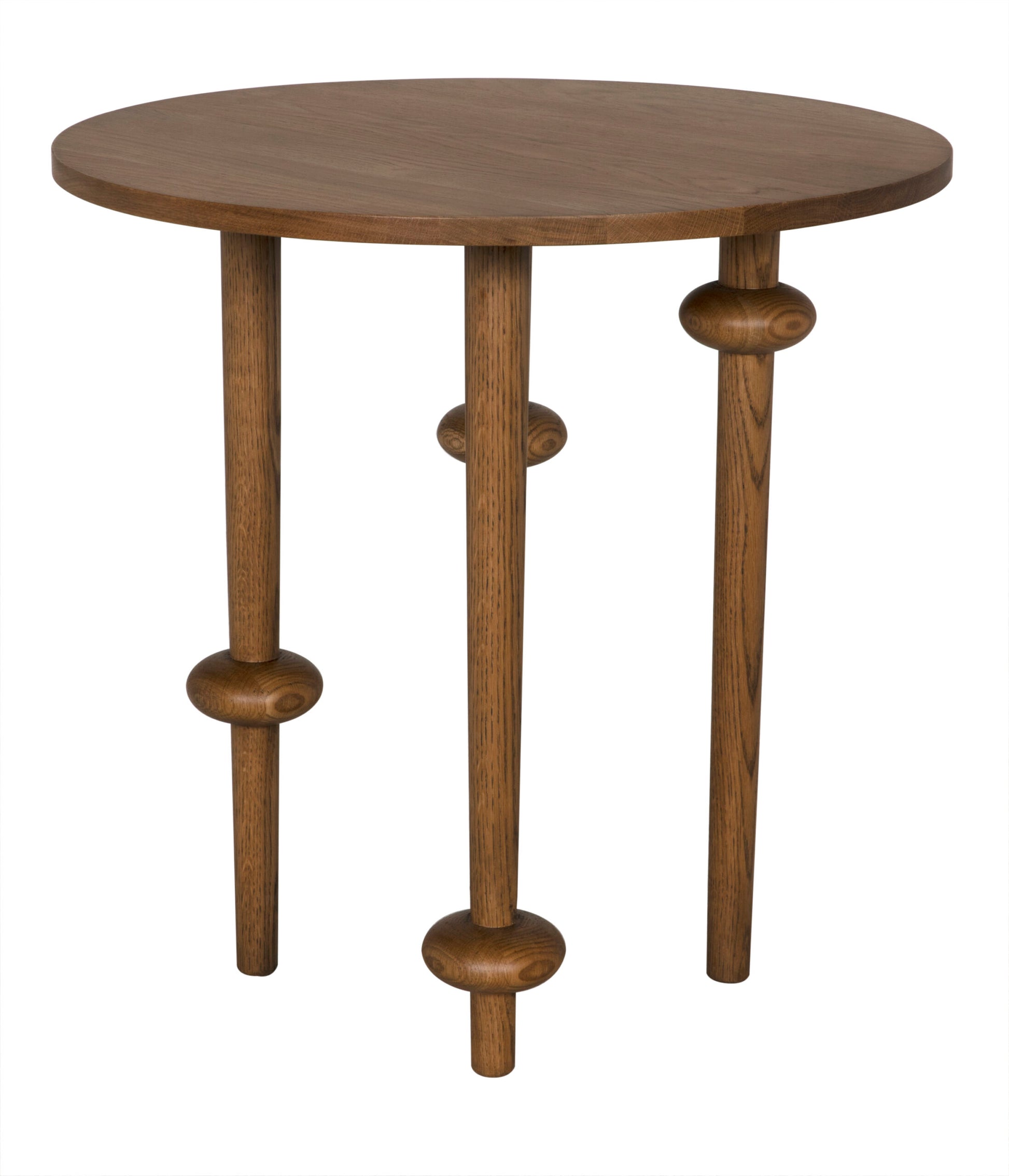 SueEllen Side Table, Oak - 28x28x28-Blue Hand Home