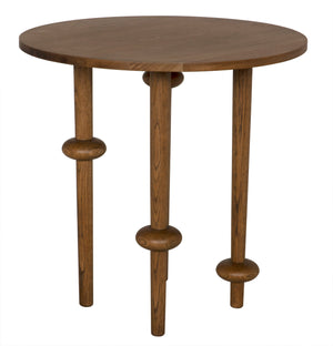 SueEllen Side Table, Oak - 28x28x28-Blue Hand Home