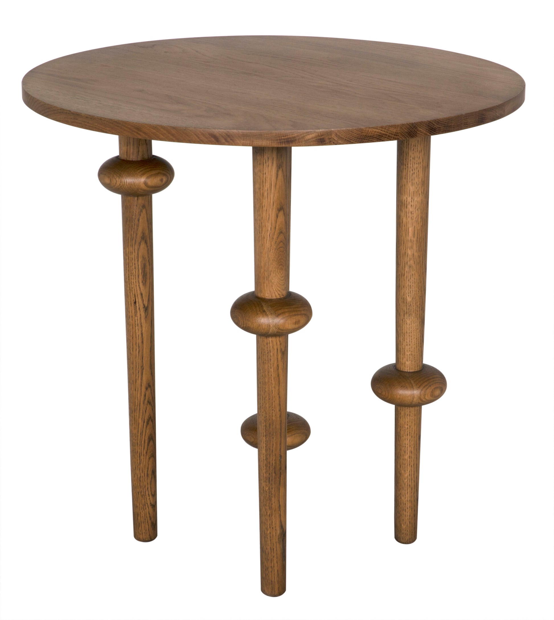 SueEllen Side Table, Oak - 28x28x28-Blue Hand Home