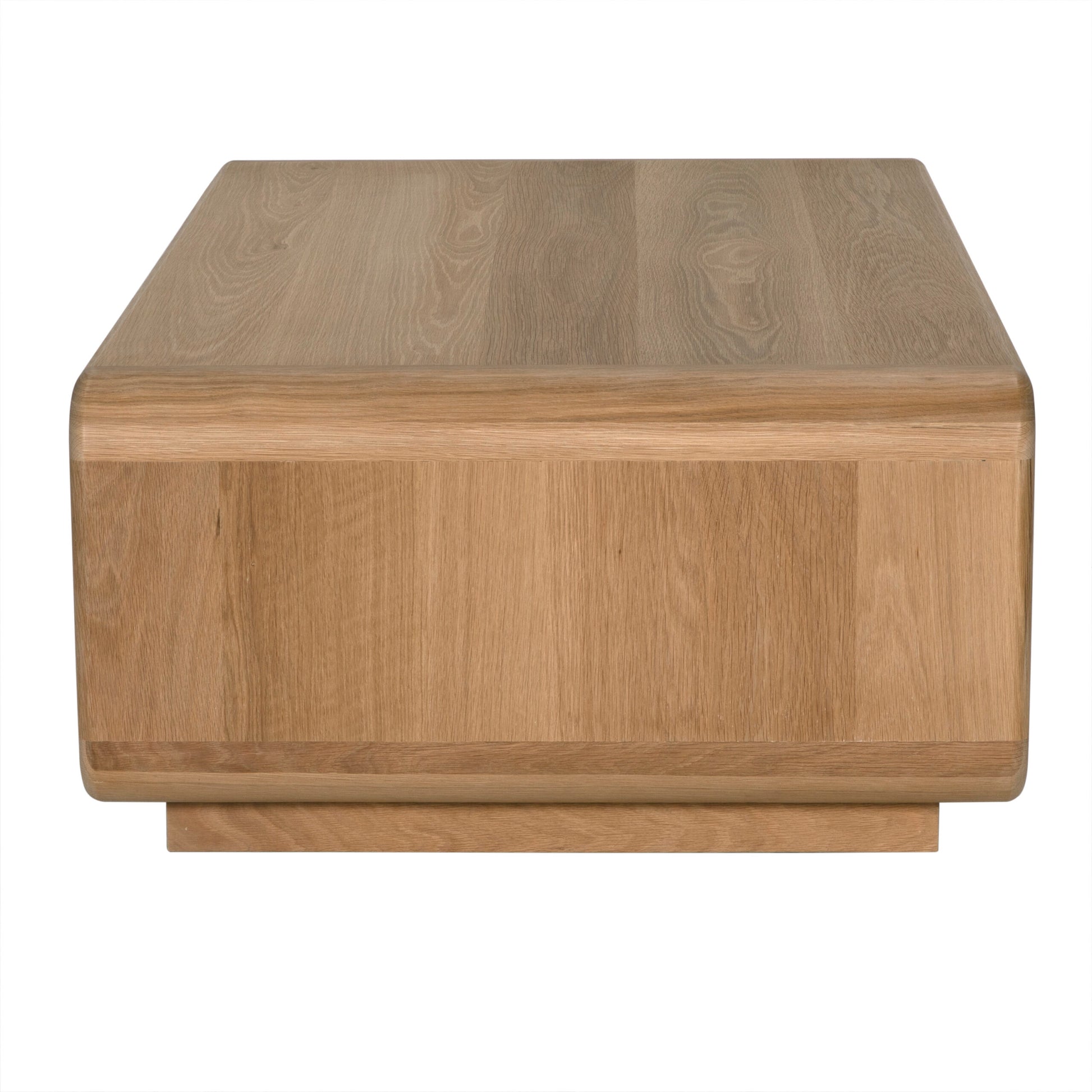 Infinity Coffee Table, White Oak - 54x32x17-Blue Hand Home