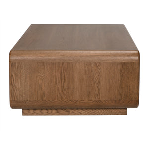 Infinity Coffee Table, White Oak - 54x32x17-Blue Hand Home