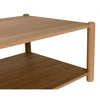 Logan Coffee Table, White Oak - 54x32x18-Blue Hand Home