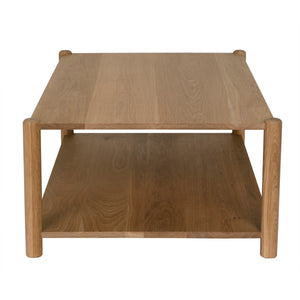 Logan Coffee Table, White Oak - 54x32x18-Blue Hand Home