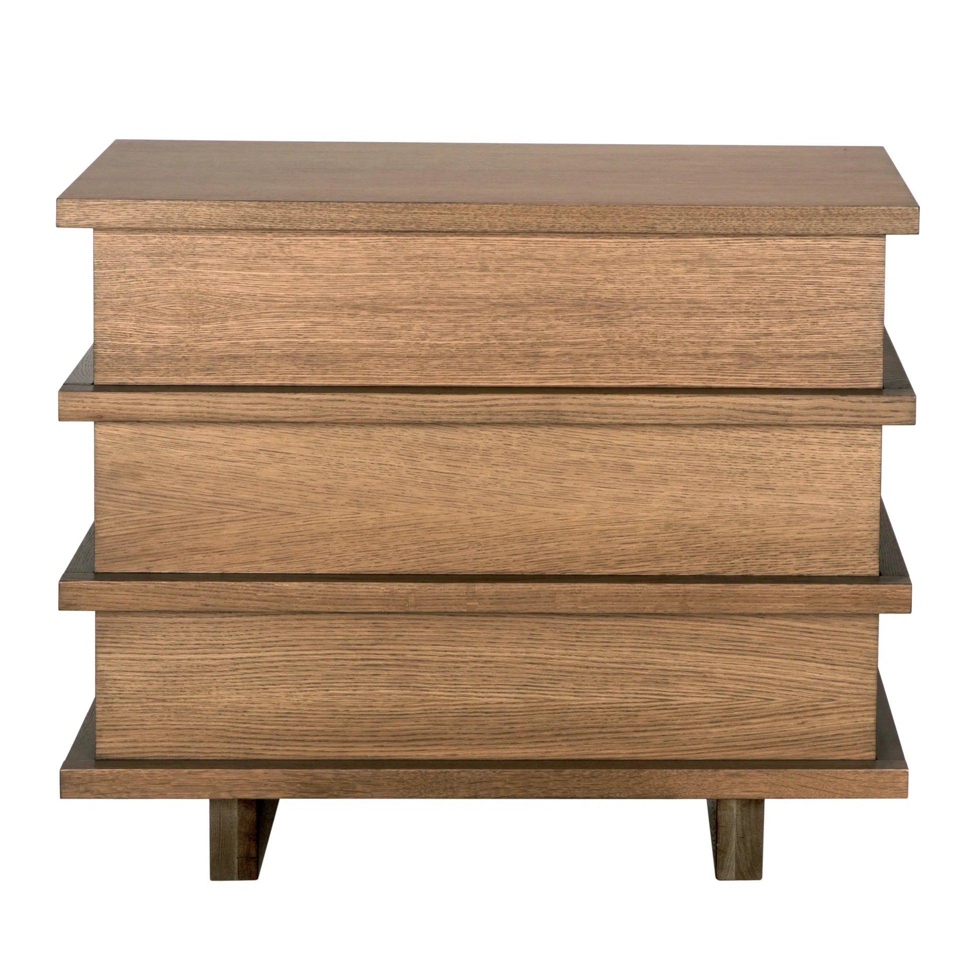 Bergamot Dresser, Oak/Oak Veneer - Small-Blue Hand Home