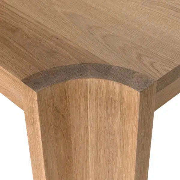 Aspen Dining Table, Oak-Blue Hand Home