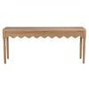 Lulu Console, Oak-Blue Hand Home