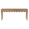 Lulu Console, Oak-Blue Hand Home