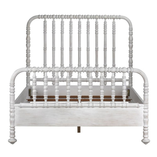 Bachelor Bed, Queen, White Wash by Noir-Blue Hand Home