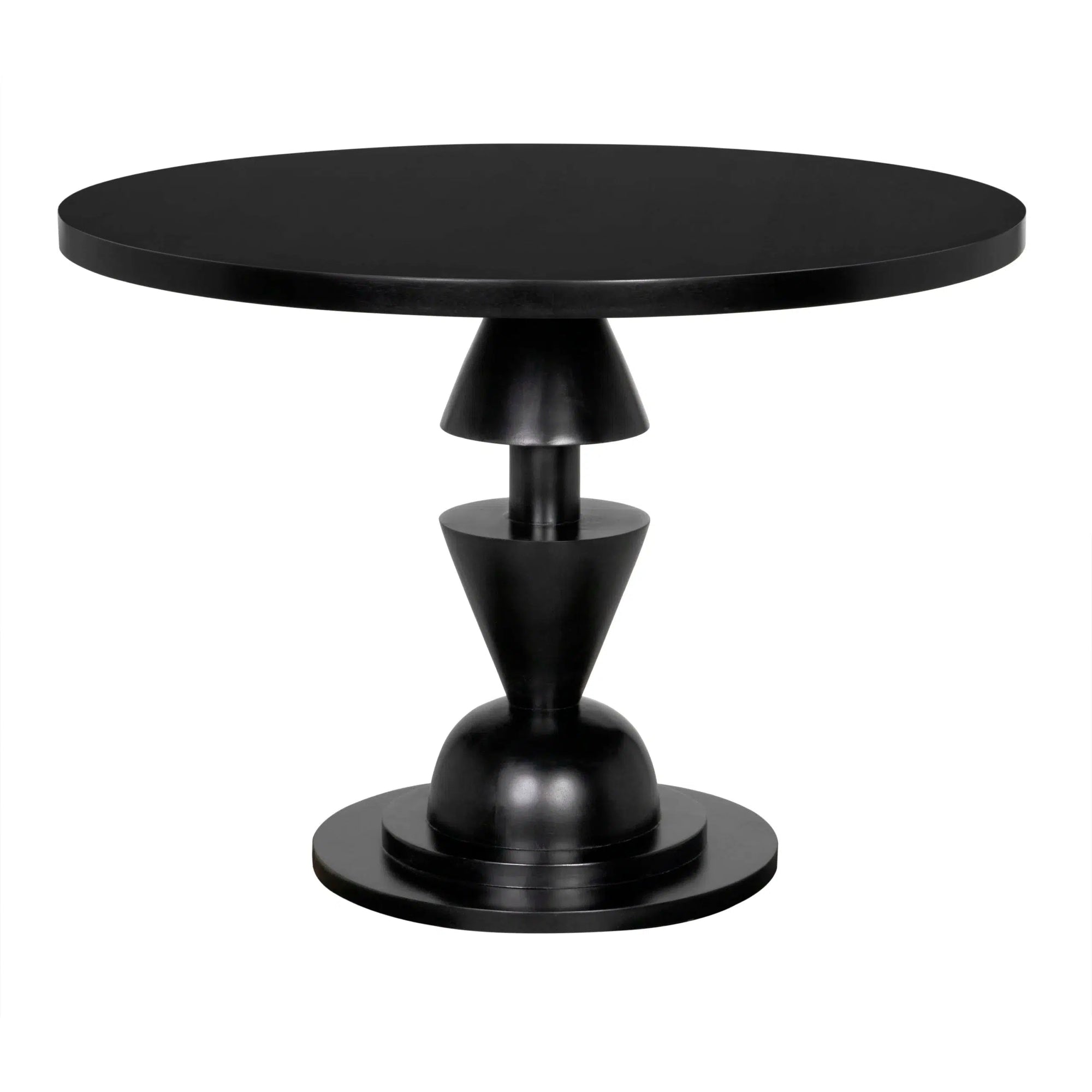 Noir Varick Table-Blue Hand Home