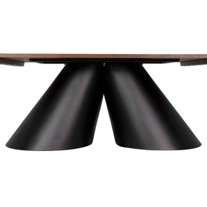 Noir Mason Table-Blue Hand Home