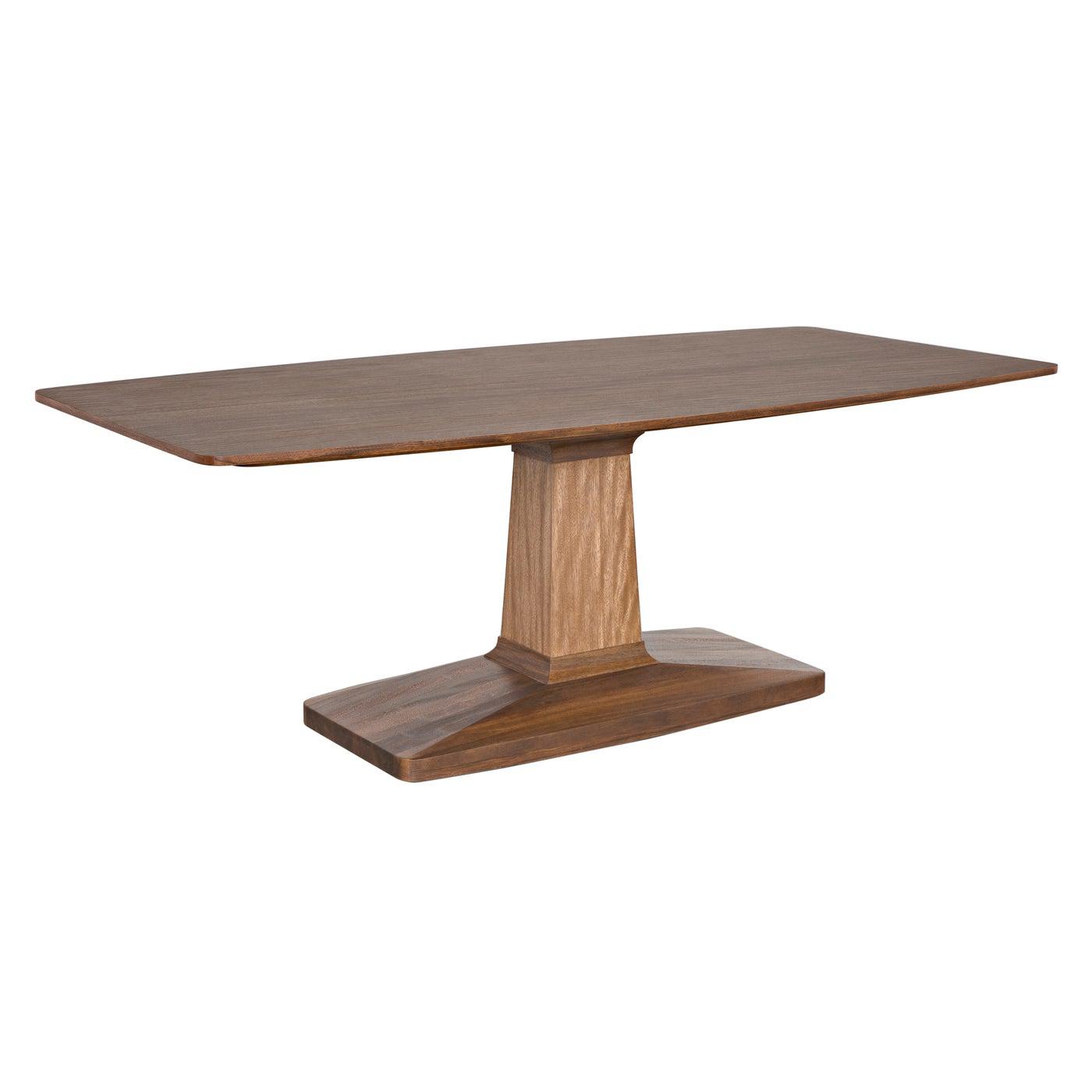 Travis Table, Dark Walnut-Noir Furniture-Blue Hand Home