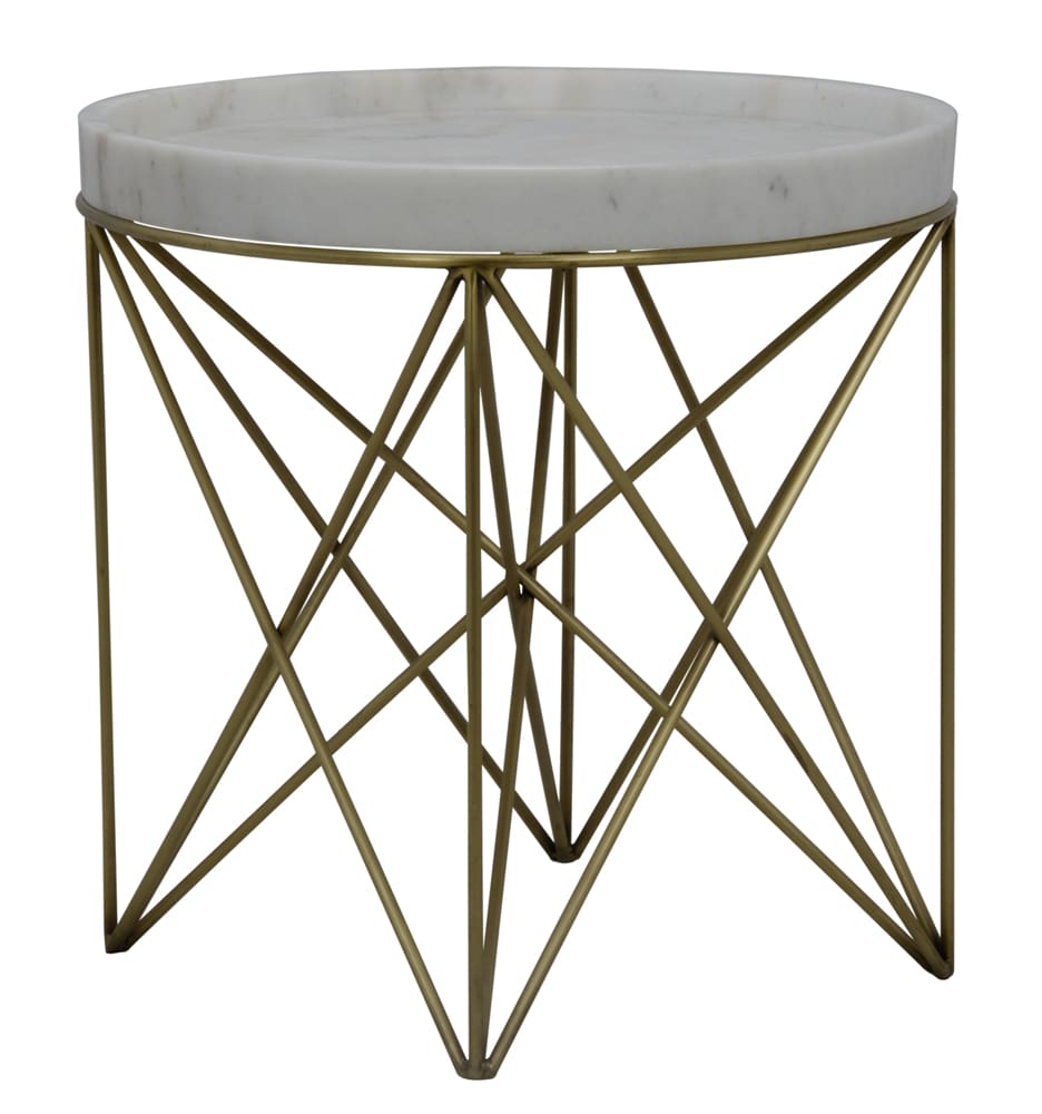 Prisma Side Table by Noir-Blue Hand Home