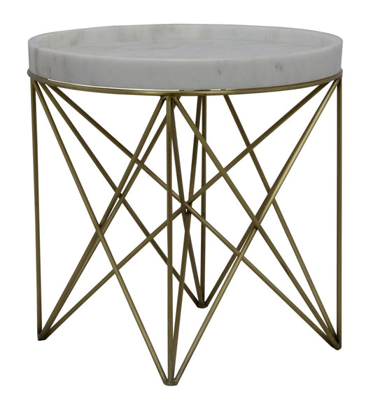 Prisma Side Table by Noir-Blue Hand Home