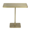 Hild Side Table, Metal with Brass Finish by Noir-Blue Hand Home