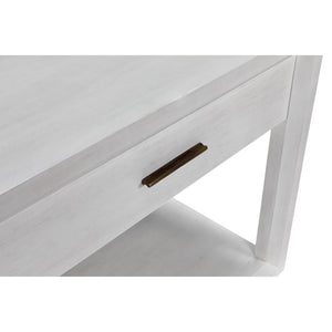 Antony Side Table, White Wash by Noir-Blue Hand Home