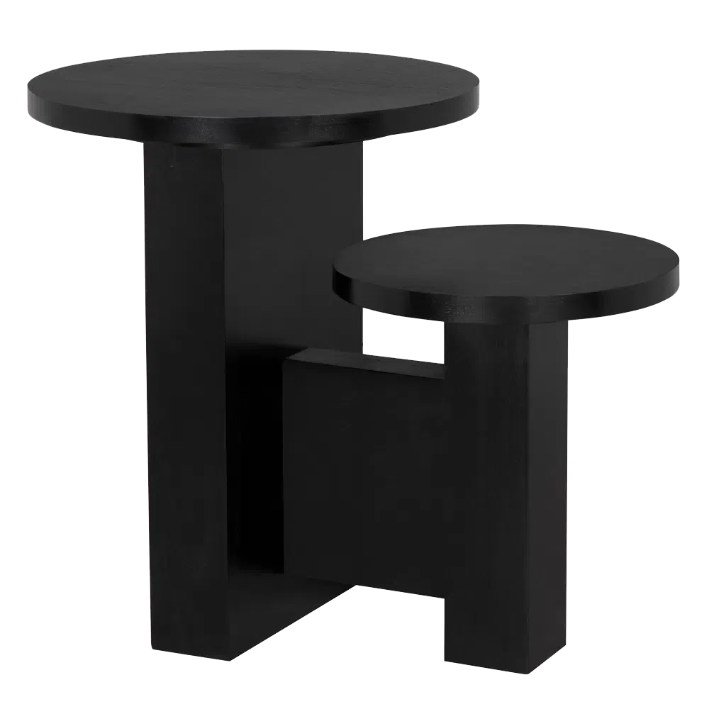 Mikasa Side Table by Noir-Blue Hand Home