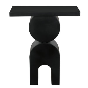 Symbol Side Table by Noir-Blue Hand Home