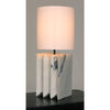 Jman Lamp with Silk Shade-Noir Furniture-Blue Hand Home