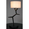 Arizona Lamp with Shade-Noir Furniture-Blue Hand Home