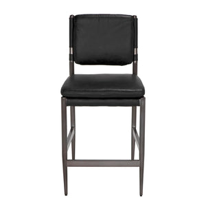 Astor Counter Chair by Noir-Blue Hand Home