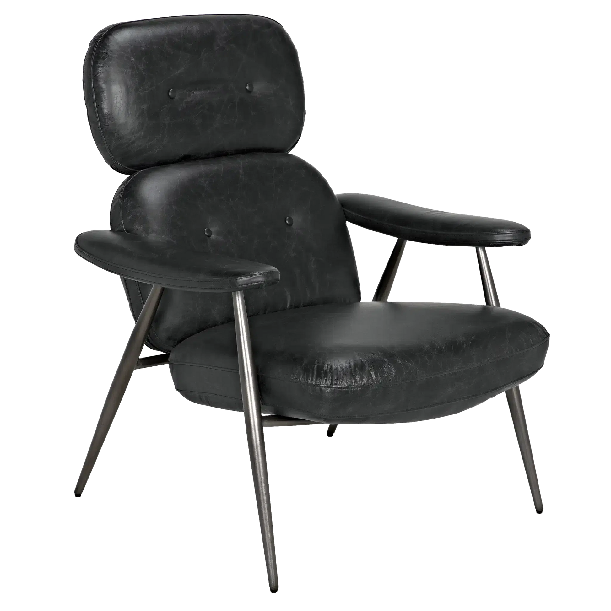 Randers Arm Chair by Noir-Blue Hand Home