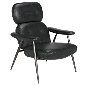 Randers Arm Chair by Noir-Blue Hand Home