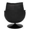 Dante Swivel Chair by Noir-Blue Hand Home