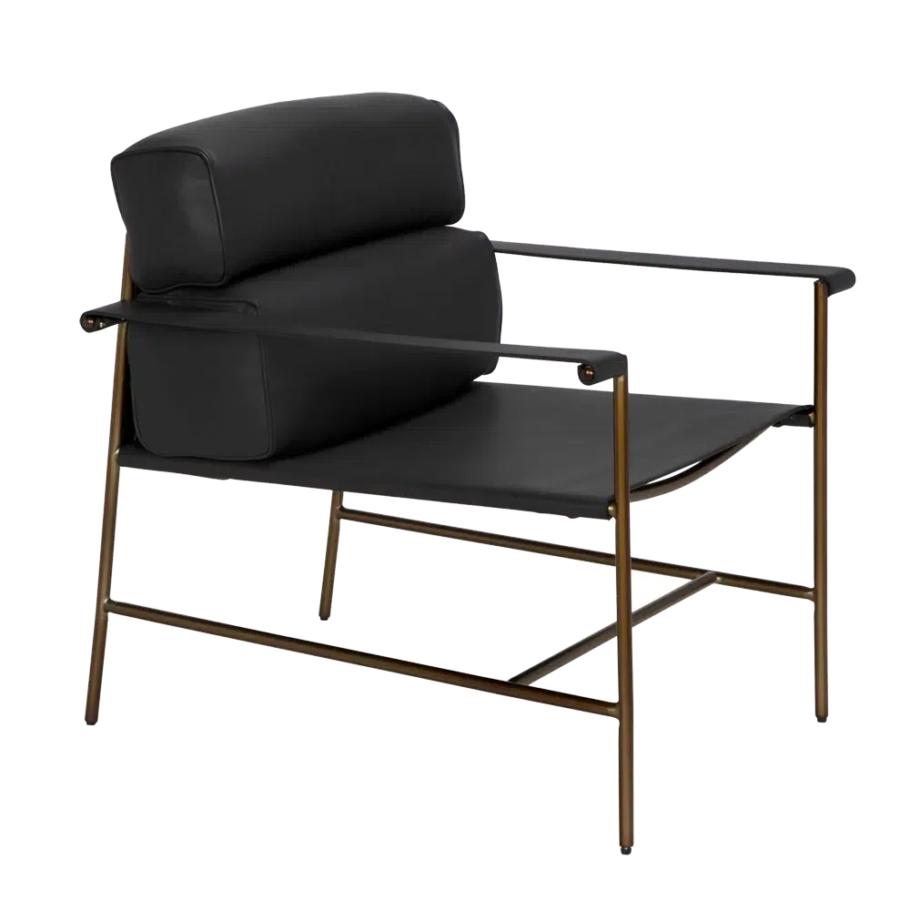 Chet Chair by Noir-Blue Hand Home