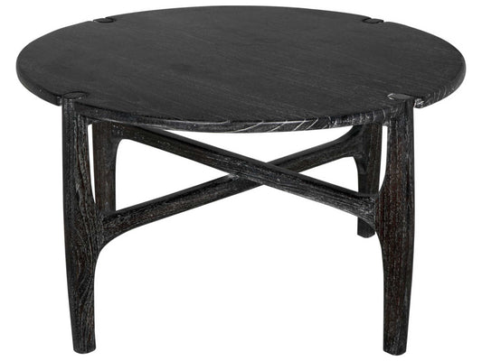 Bucks Coffee Table, Sombre Finish-Blue Hand Home