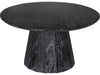 Harlow Coffee Table, Cinder Black-Blue Hand Home