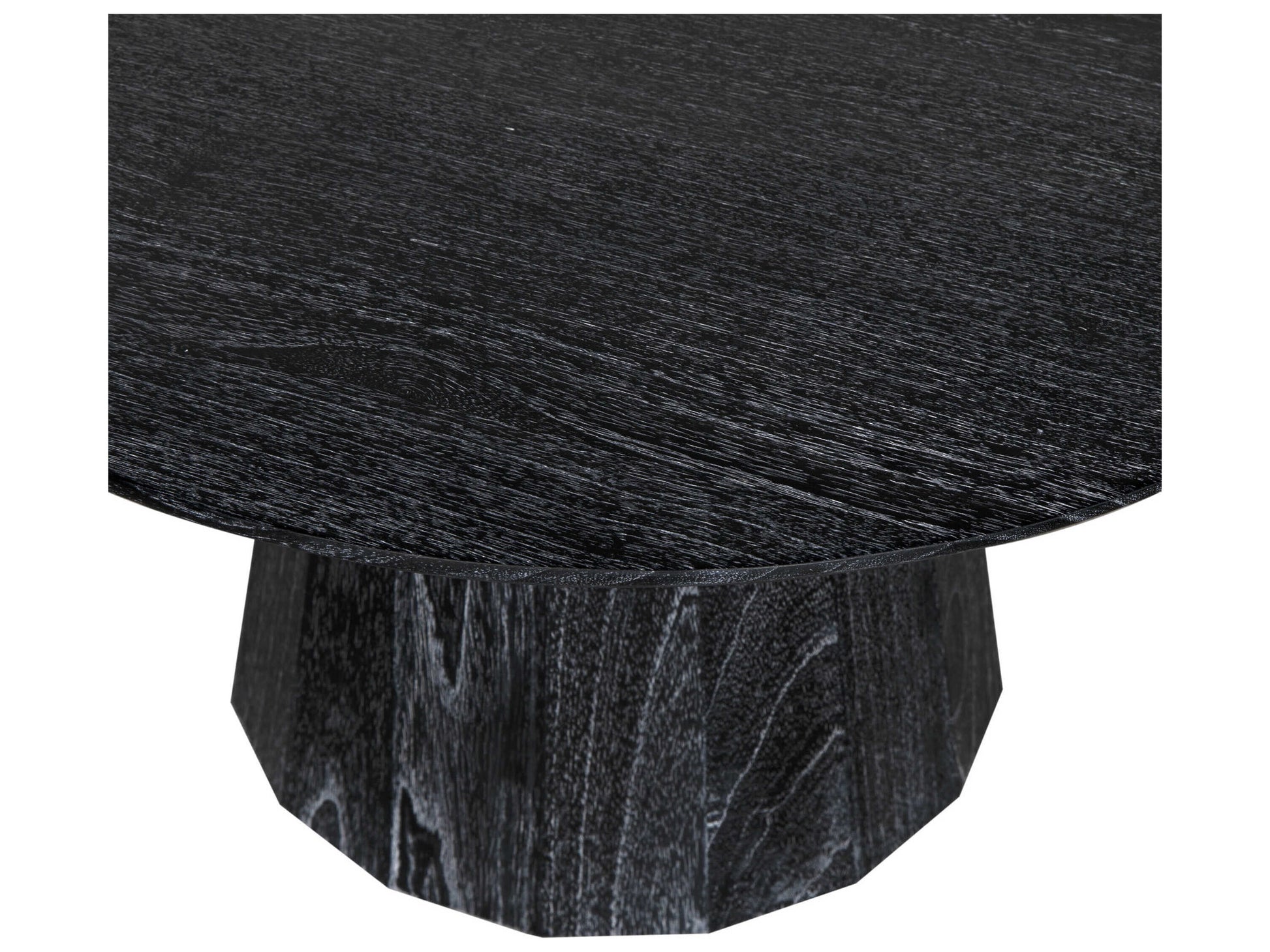 Harlow Coffee Table, Cinder Black-Blue Hand Home