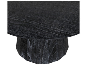 Harlow Coffee Table, Cinder Black-Blue Hand Home