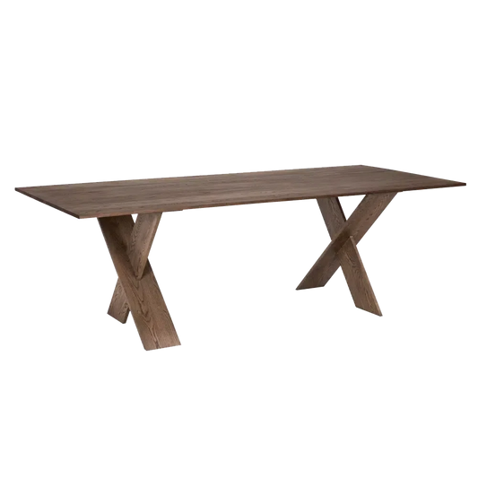 Clint Dining Table, RO, Whiskey - 92x42x30-Blue Hand Home