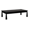 Telluride Coffee Table, RO, Black - 66x36x18-Blue Hand Home