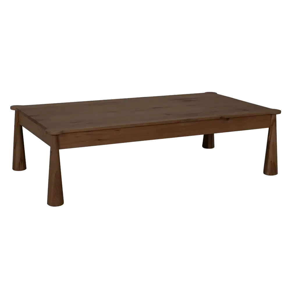 Telluride Coffee Table, RO, Chai - 66x36x18-Blue Hand Home