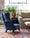 Cisco Home Romi Mini Chair-Blue Hand Home