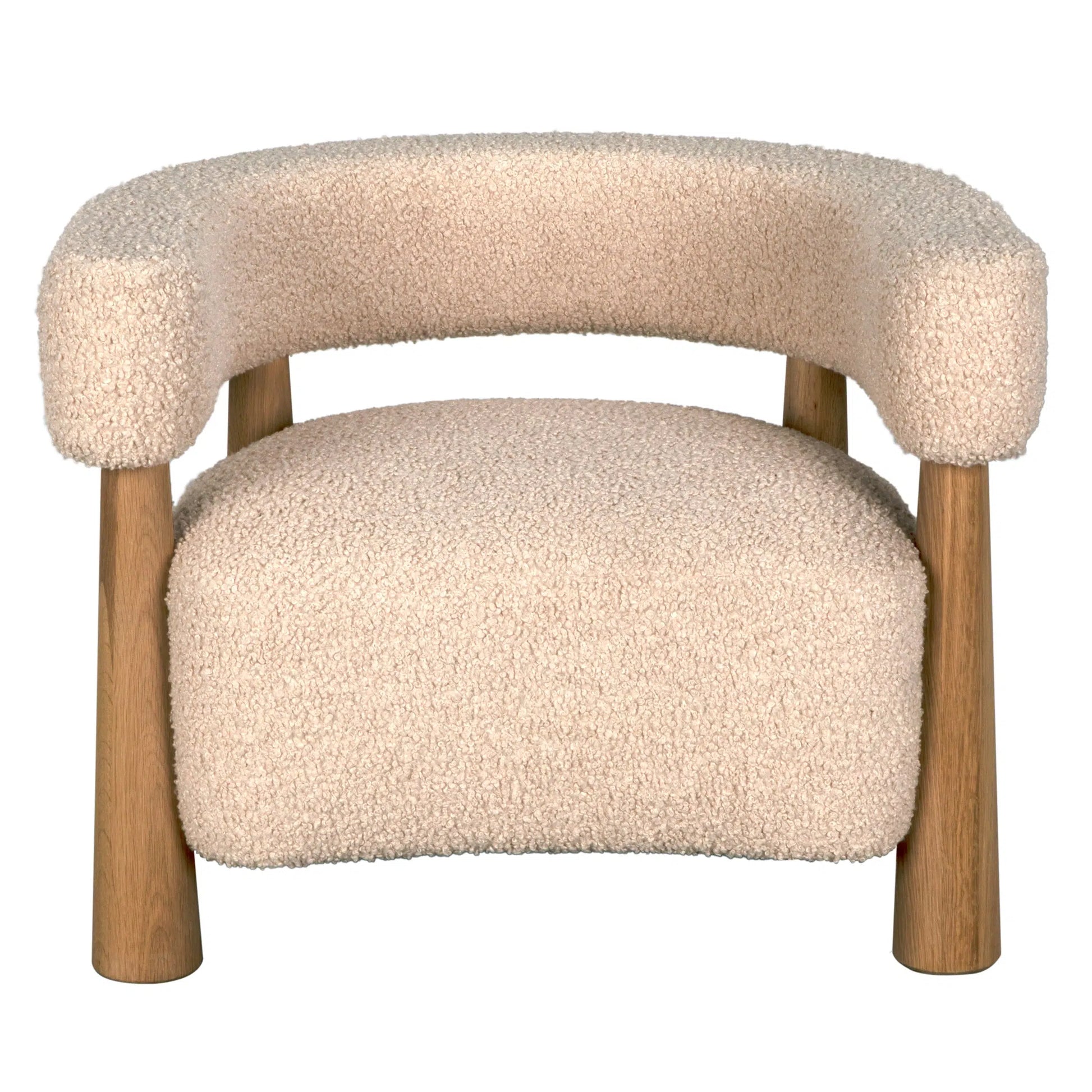 Cleo Chair, Oak-Blue Hand Home