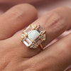 Opal & Topaz Baguette Fire Ring-Blue Hand Home