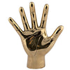 Open Hand, Brass-Noir Furniture-Blue Hand Home