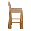 Laredo Counter Stool, Teak with Synthetic Woven-Noir Furniture-Blue Hand Home