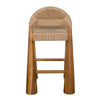 Laredo Counter Stool, Teak with Synthetic Woven-Noir Furniture-Blue Hand Home